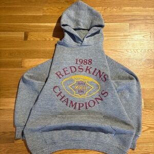 Russell Athletic Vintage Washington Redskins Hoodie Sz Large